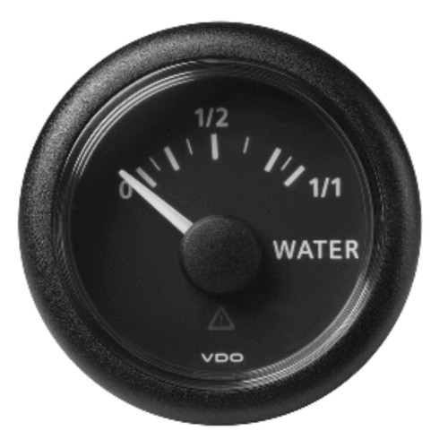 5" VDO Marine 52 Millimeters Viewline Fresh Water Resistive Gauge - IMAGE 1