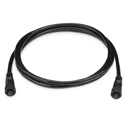 8" Jet Black GXM 53 Marine Network Ethernet Cable with Small Connector 2 Meters - IMAGE 1