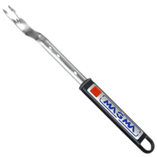 12" Silver and Black Telescoping Adjustable Fork - IMAGE 1