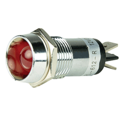 4" Red Standard Sailboat Deck Indicator LED Light - IMAGE 1