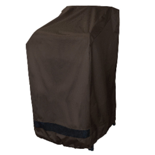 11" Brown Outdoor Stacking Chair and Bar Chair Cover - IMAGE 1