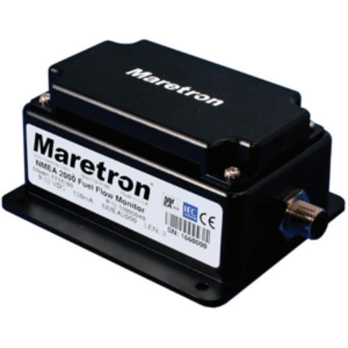 9" Black Maretron Ffm100-01 Fuel Flow Monitor - IMAGE 1