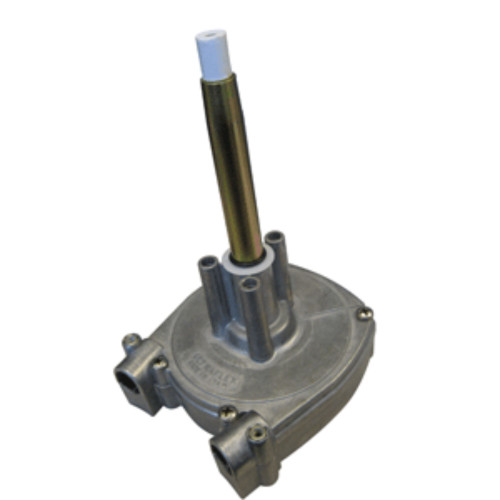 9" Black and Blue T71FC Single Cable Rotary Steering Helm - IMAGE 1