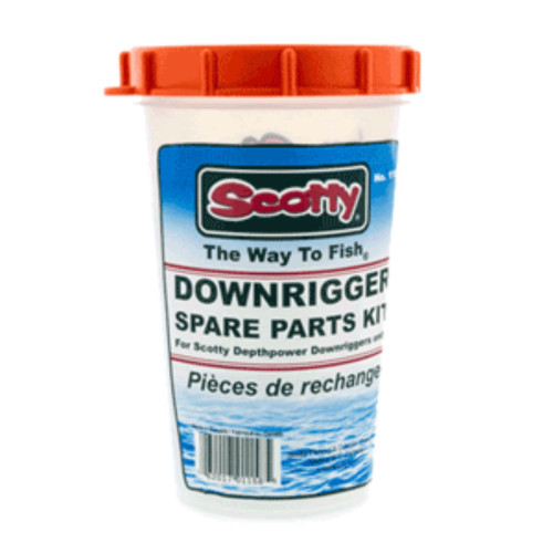 6" White, Blue, and Orange Scotty 1159 High Performance Downrigger Accessory Kit - IMAGE 1