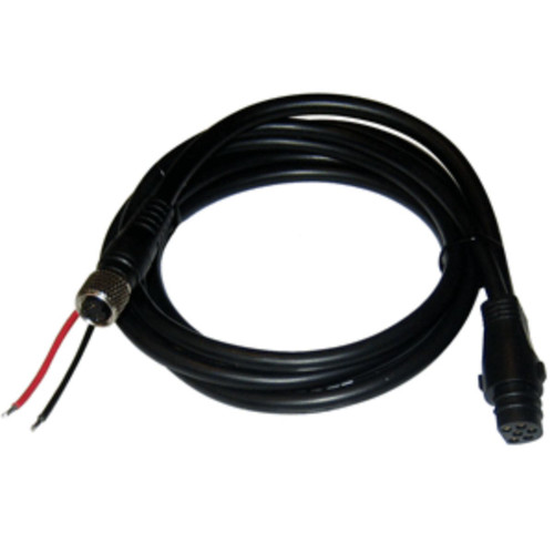 6" Black Contemporary Lowrance Eagle 6-Pin Adapter Cable - IMAGE 1