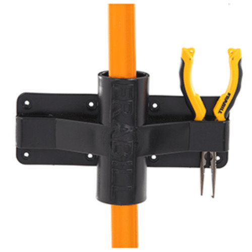 9" Yellow and Black Outdoor Marine Frabill Net and Gaff Holder - IMAGE 1