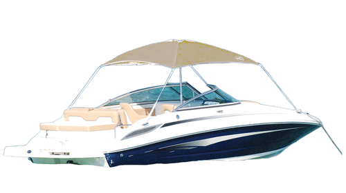 57" Sand Brown Contemporary Solid Anchor Shade III - IMAGE 1