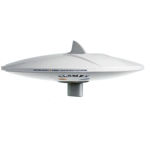 14" White Glomex Marine Antennas 14 TV Antenna Only - IMAGE 1