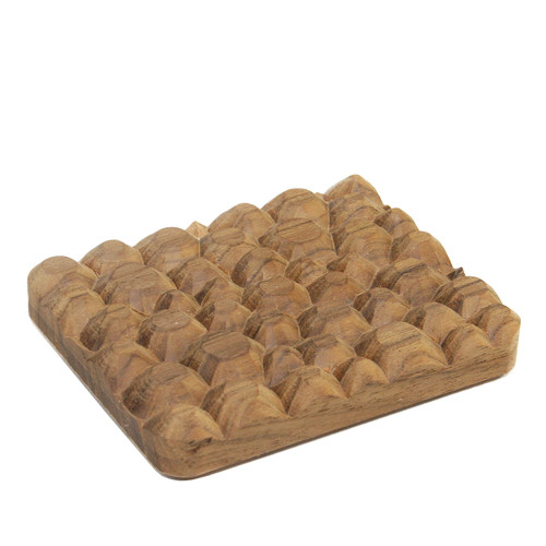 Handcrafted Natural Walnut Wood Soap Dish - IMAGE 1