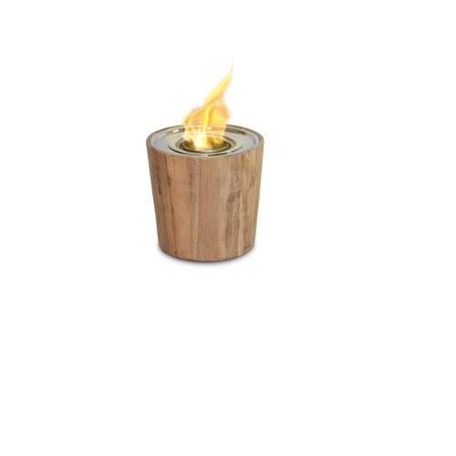 Anywhere Fireplace Indoor/Outdoor Fireplace - Sag Harbor Teak Fire Bowl - IMAGE 1