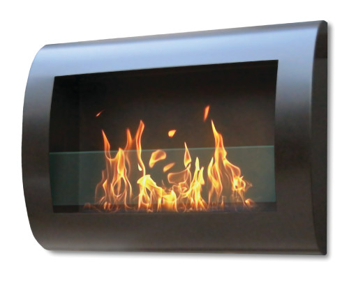 Anywhere Fireplace Indoor Wall Mount Fireplace - Chelsea Model Black - IMAGE 1