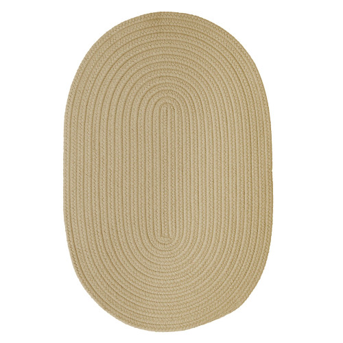 Beige Solid Handcrafted Outdoor Reversible Door Mat 6'' x 9'' - IMAGE 1