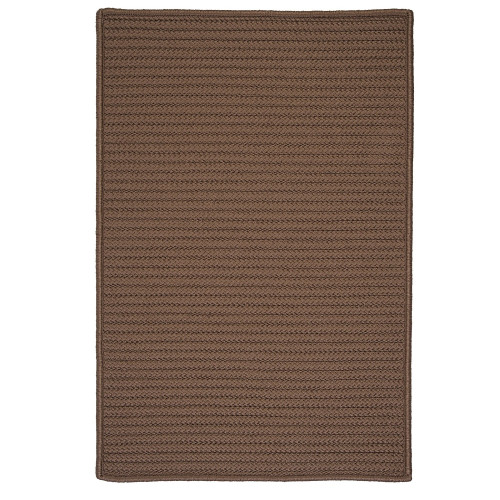 11' x 14' Coffee Brown Rectangular Area Throw Rug - IMAGE 1