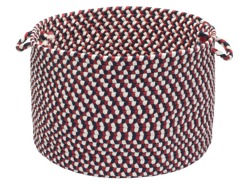 18" American Novelty Round Braided Basket - IMAGE 1