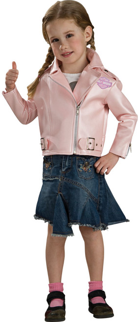 Pink Harley Davidson Jacket Infant Halloween Costume - IMAGE 1