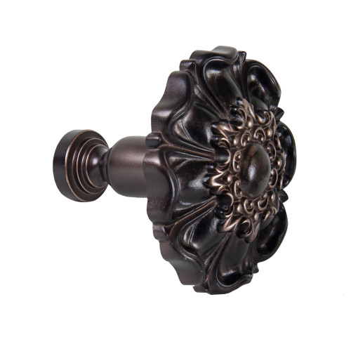 Set of 2 Bronze Contemporary Window Curtain Tie Backs 4.25" - IMAGE 1