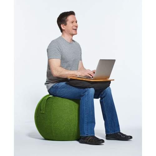 Set of 5 Green Core-Strengthening Ball Chair 24" - IMAGE 1