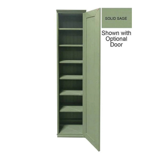 5.75' Sage Green Distressed Entryway Locker - IMAGE 1