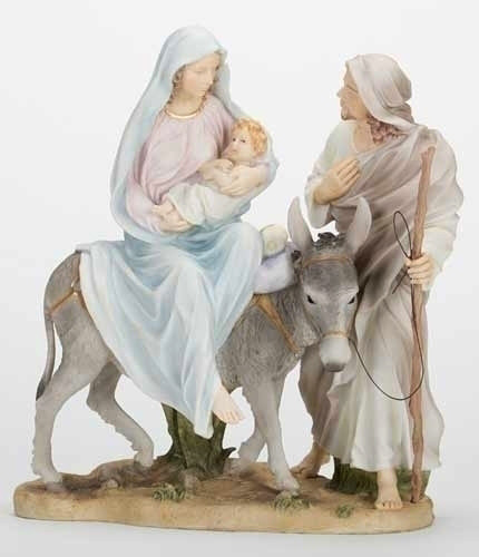 Galleria Divina Collection Flight into Egypt Figurine - 10" - IMAGE 1