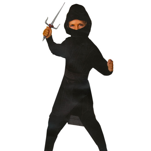 Ninja Children's Halloween Costume Boys Size 12-14 Large - IMAGE 1