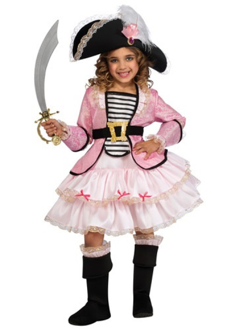 Pirate Princess Girl's Halloween Costume - Large - IMAGE 1