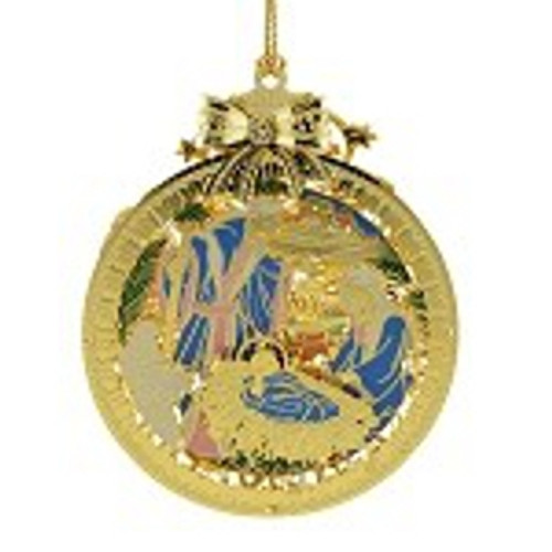 ChemArt 3.25" Collectible Keepsakes Silent Night Christmas Ornament - IMAGE 1