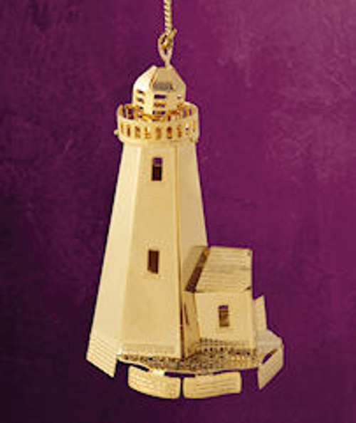 ChemArt 2.5" Collectible Keepsakes Lighthouse Christmas Ornament - IMAGE 1