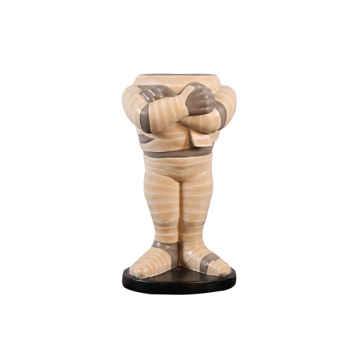 Headless Mummy Outdoor Halloween Decoration with Stand - 28" - IMAGE 1