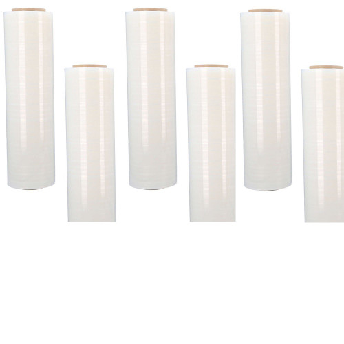 6 CT 18" Stretch Film/Wrap 1500 feet 45 Gauge - IMAGE 1