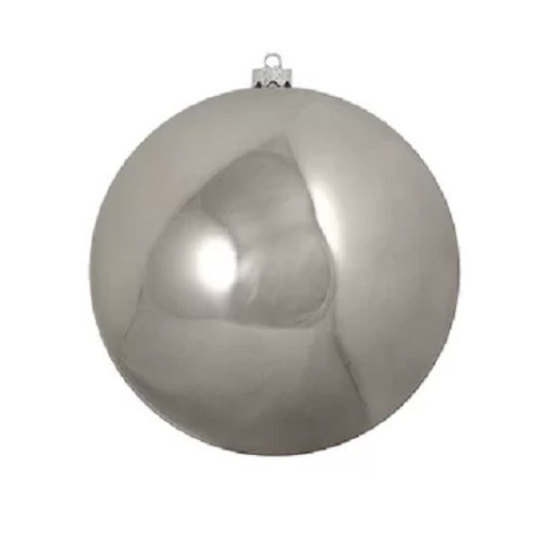40ct White Polar Pearl Glass Ball Christmas Ornament 1.50" (40mm) - IMAGE 1