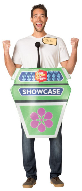 White and Green TPIR Showcase Showdown Adult Halloween Costume - IMAGE 1