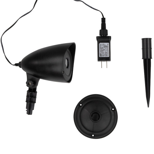 Halloween Skull Outdoor Light Show Projector - 8" - IMAGE 1