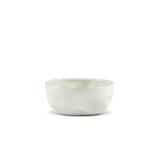 Dented Ceramic Medium Serving Bowl - 6" - Set of 2 - IMAGE 1