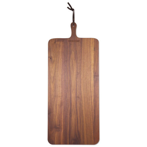 Extra Large Broad Rectangular Serving Board - 27.5" - Walnut Brown - IMAGE 1