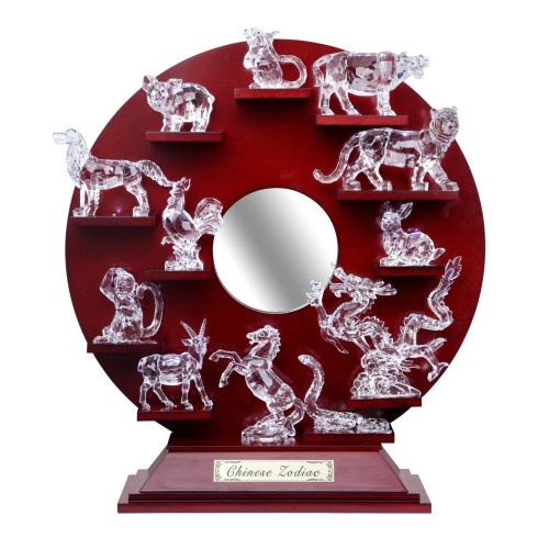 LED Lighted Chinese Zodiac Display Stand - 23" - IMAGE 1
