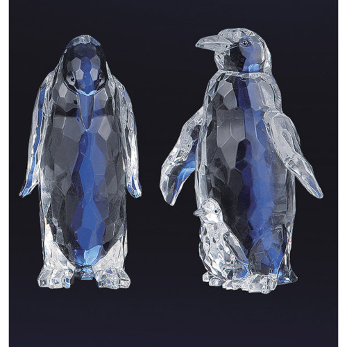 Large Penguin Christmas Figurine Decorations - 5.5" - Set of 2 - IMAGE 1