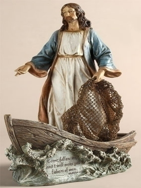 9.25" x 4.5" Joseph's Studio Fisherman Jesus Christ Religious Figure - IMAGE 1