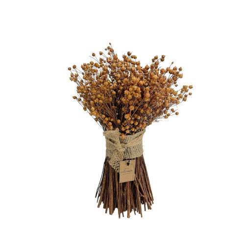 Bunch of Grassy Artificial Plant - 11.75" - Ochre Brown - IMAGE 1