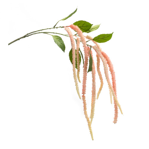 Artificial Amaranthus Stem Spray - 53.25" - Pink - Set of 4 - IMAGE 1