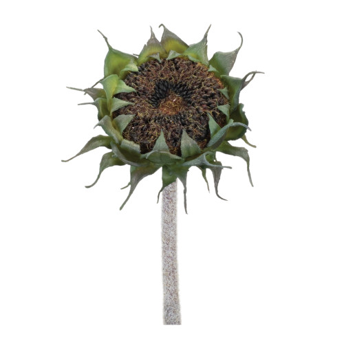 Sunflower Artificial Stem Sprays - 23.75" - Brown - Set of 6 - IMAGE 1