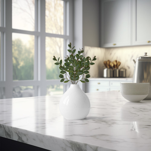 Seeded Eucalyptus Leaves Artificial Sprays - 33" - Green - Set of 6 - IMAGE 1