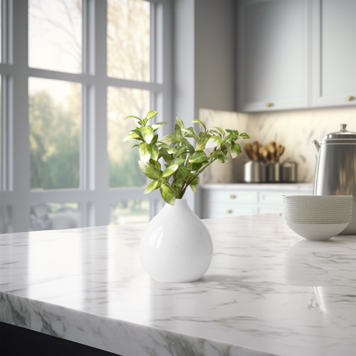 Satin Pothos Leaf Artificial Bundles - 13" - Green - Set of 6 - IMAGE 1