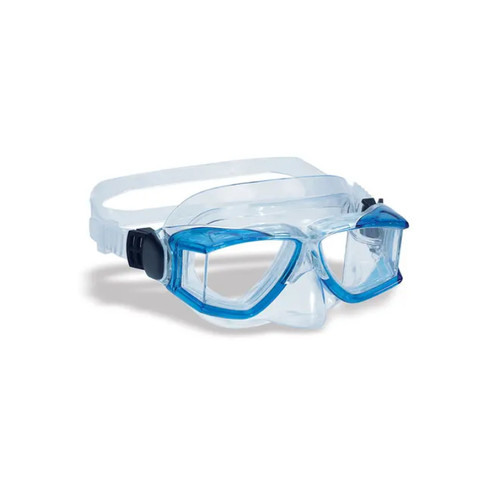 Adult and Youth Extreme Thermotech Tri-View Snorkel Mask - Blue - IMAGE 1