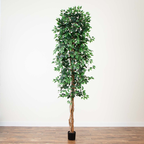 Potted Artificial Ficus Tree - 10' - IMAGE 1