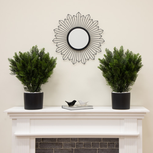 Potted Cedar Pine Artificial Tree - 2' - Set of 2 - IMAGE 1