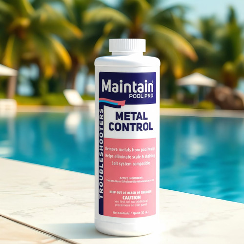 Maintain Pool Pro Metal Control - 1 Quart - IMAGE 1