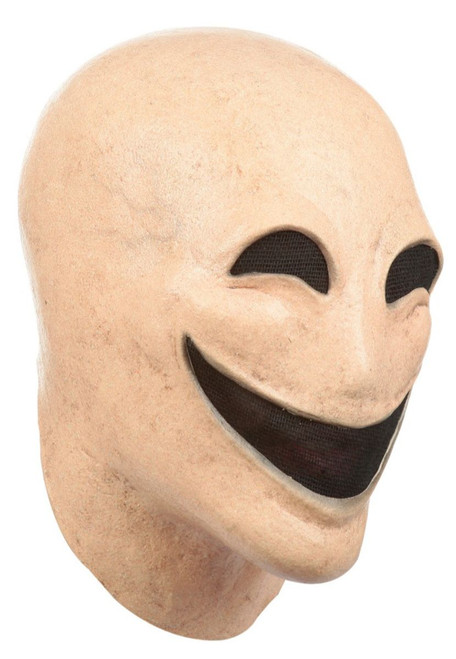 Beige Creepy Pasta Splenderman Unisex Adult Halloween Mask Costume Accessory - IMAGE 1