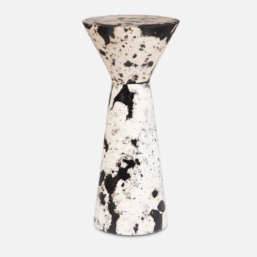 Hourglass Cadas Stone End Drink Table - 22" - IMAGE 1