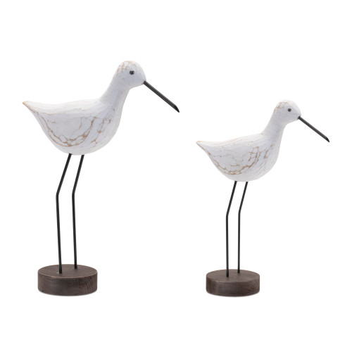 Sea Birds Standing Figurines - 14.5" - Set of 2 - IMAGE 1