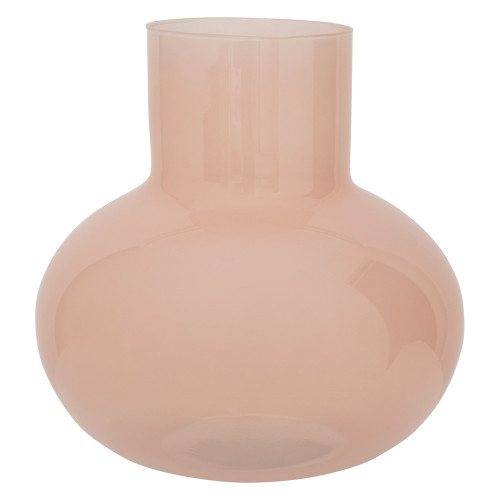 Collo Decorative Vase - 11" - Light Orange - IMAGE 1